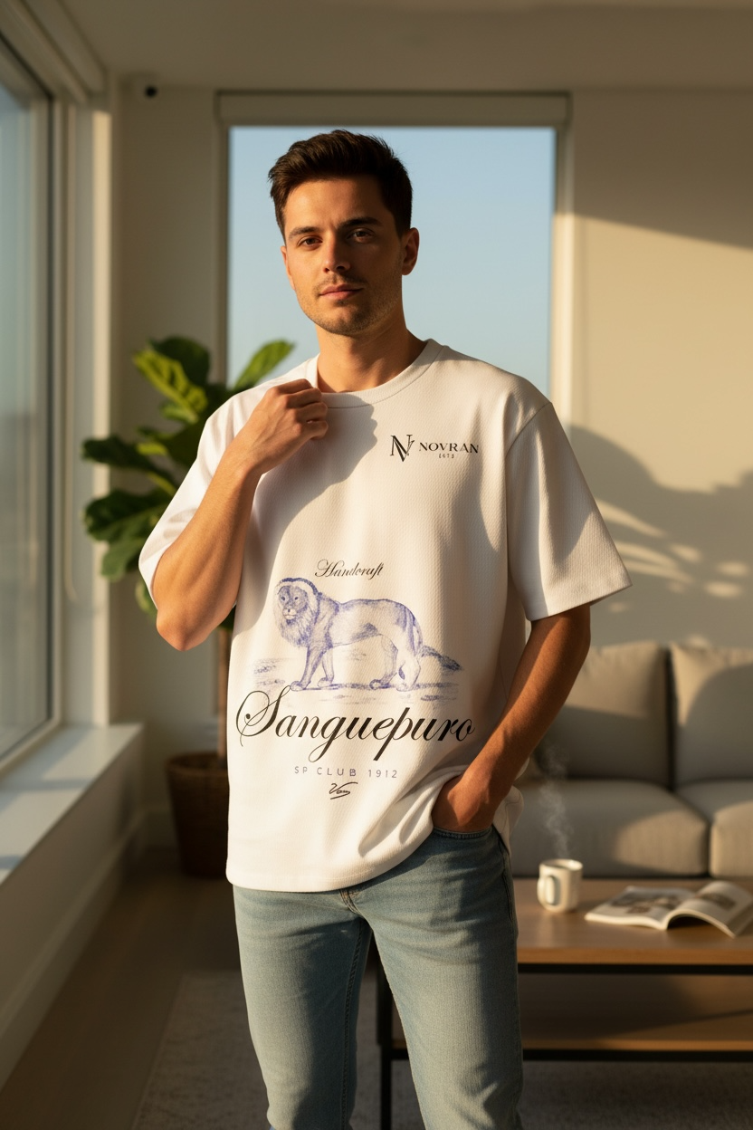 NOVRAN “Sanguepuro” Oversized T-Shirt