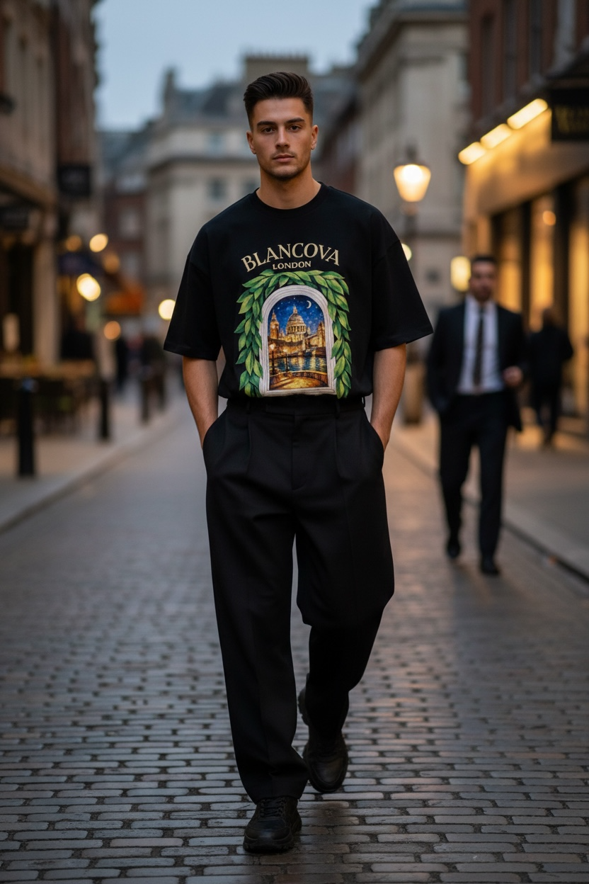 BLANCOVA “Arcadia” Oversized T-Shirt