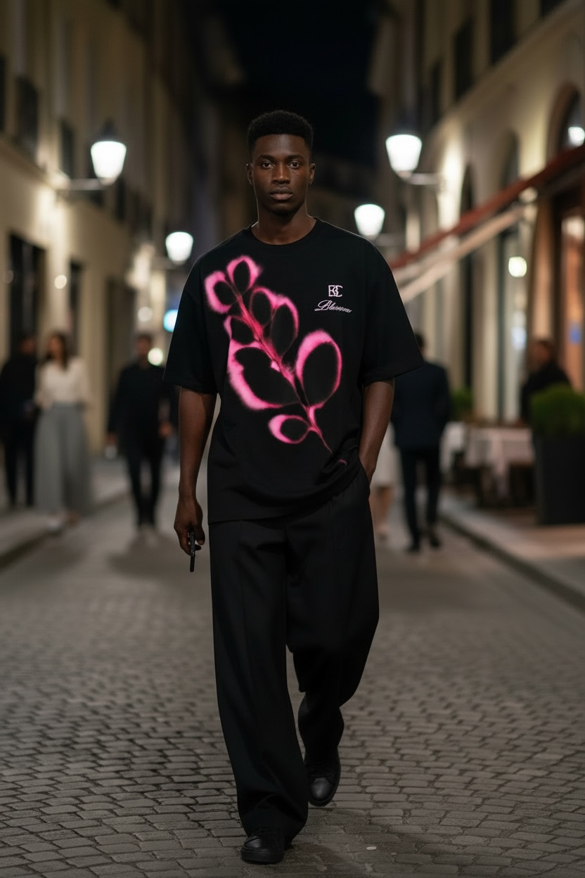 BLANCOVA “Passion” Oversized T-Shirt