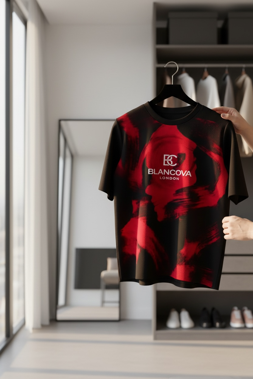 BLANCOVA “Phantom” Oversized T-Shirt