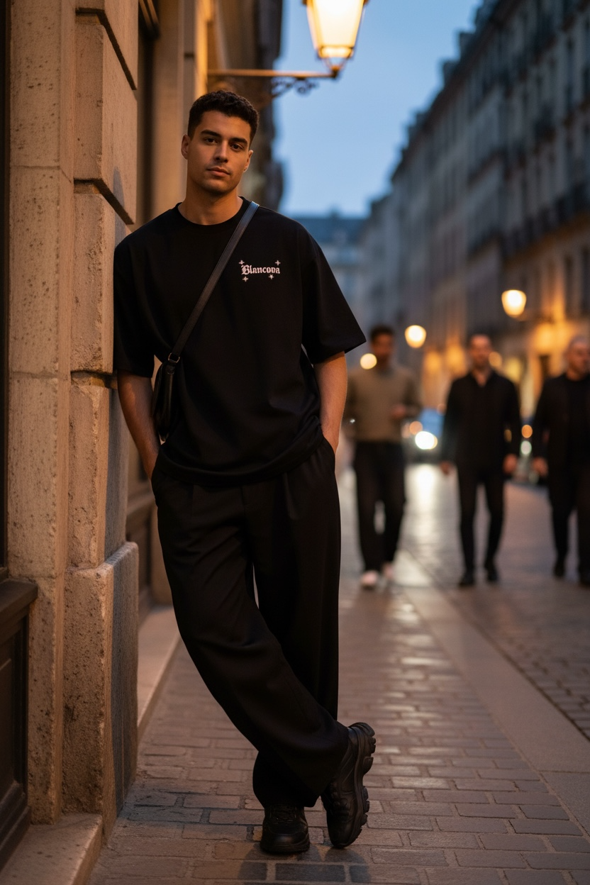 BLANCOVA “Genesis” Oversized T-Shirt (Back print)